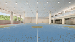 43㎡户型客堂面宽达7.0米